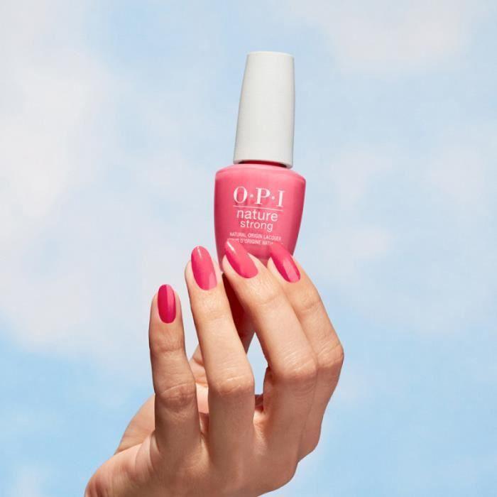 Vernis À Ongles Vegan - OPI - Nature Strong Big Bloom Energy - Rose - Longue Tenue - 15ml