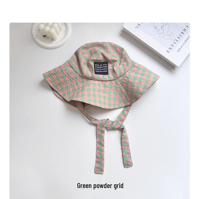 

Ретро Клетчатая Шляпа-Панама с Широкими Полями для Женщин - Летний Стиль для Путешествий и Отпуска M (56-58cm)