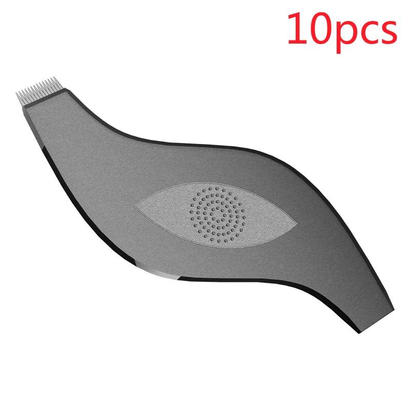 

10 шт. Кисти для макияжа ресниц Многоразовая пластиковая чистая расческа S-образной формы для ламинирования, завивки ресниц, наращивания ресниц, перманентной завивки ресниц