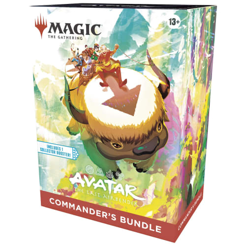 Magic: The Gathering Avatar: The Last Airbender Commander's Bundle English MTG Trading Cards Wizards of the Coast TLA D45850000