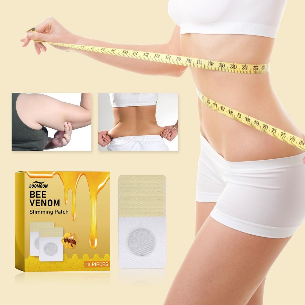 Bee Patch, Body Shaping Patch, Bee  Lymphatic Drainage Patch, Bee Drainage Patch For Men And Women,10pcs