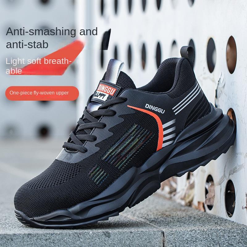 

Защитная обувь, устойчивая к ударам и проколам, подошва из вспененного каучука EVA, дышащая и износостойкая, рабочая страховая обувь, защита 38