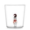Tazza da Latte in Vetro Creativa 3D Albero di Natale Resistente al Calore