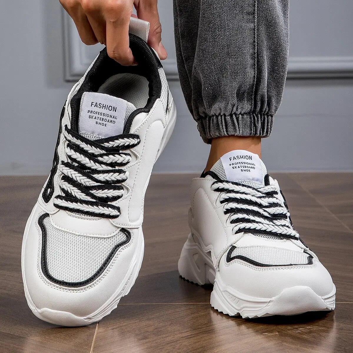 

Кроссовки Мужские туфли для мужчин Туфли на платформе Белые туфли Белые кроссовки Мужские 44