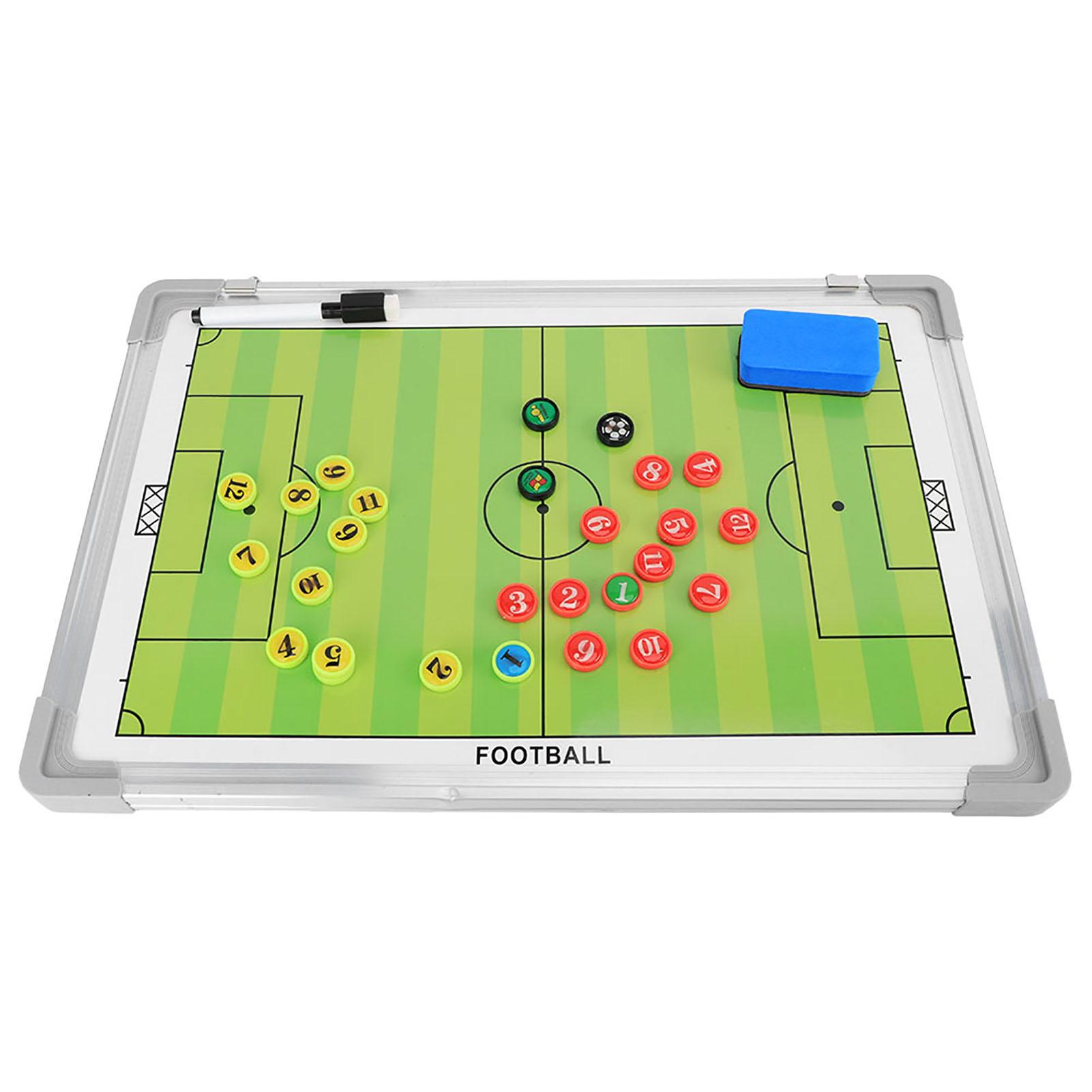 

Алюминиевый сплав магнитная футбольная тактика доска футбольные тренеры подвесная игровая пластина