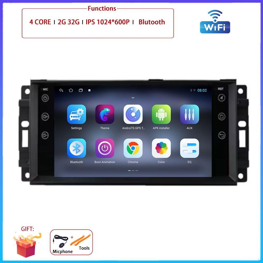

4G Для Jeep Cherokee Compass Commander Wrangler 300C Dodge Автомобиль Carplay Auto Android Радио Навигация GPS Мультимедиа Видеоплеер