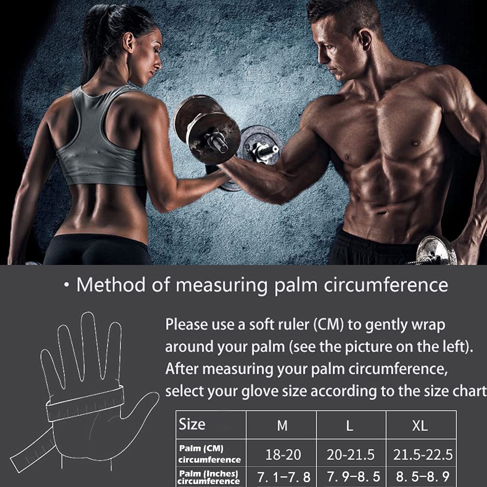 Training Gloves, Muscle Training, Sports, Weight Lifting, Cushion Pad, Wrist