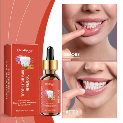 Oralhoe Herbal Dental Care Essence Gentle Care Oral Teeth Gums Cool Comfort Natural Freshness