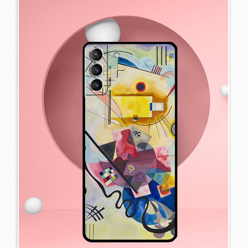 Wassily Kandinsky Abstract Case For Samsung Galaxy S25 Ultra S20 S21 S22 S23 S24 Ultra S9 S10 Plus S25 FE Cover Funda