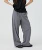 Chaebteoegseu Curved Line Cooling Wide Trousers (Grey)