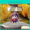 Acrylic Flat Surface Cute Pirate Cat Pendant For Vehicle Interior Accessories