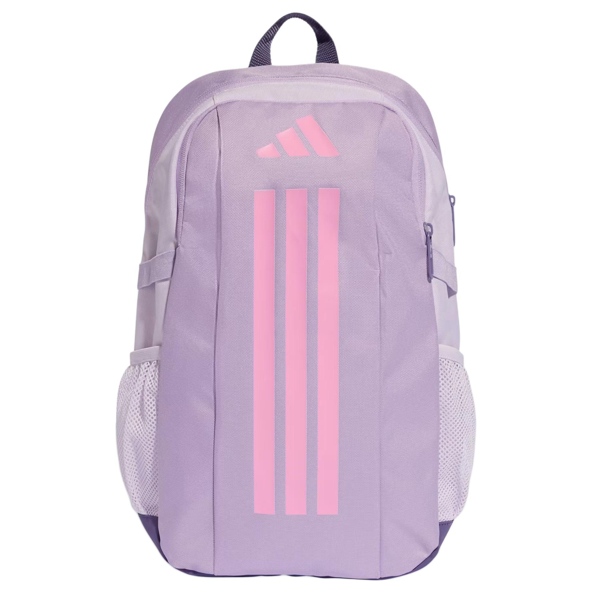 Adidas 13.14L Apwr Adjustable Shoulder Strap Open Main Compartment Polyester Backpack Kids Backpack Tech-Purple JZ7660 Technology Purple