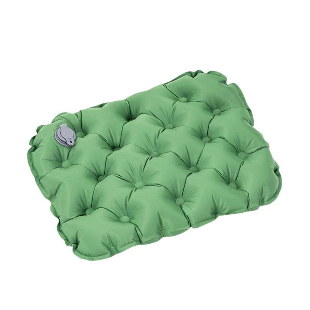 Portable Lightweight Inflatable Outdoor Camping Seat Cushion - Moisture-Proof for Hiking, Concerts, and Outings