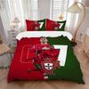 3Pcs Portugal'S Soccer Stars Shine Bedding Sets For All Sizes New 3D Printed Bed Cover Comforter Duvet Cover Pillowcase Bedroom Decoration