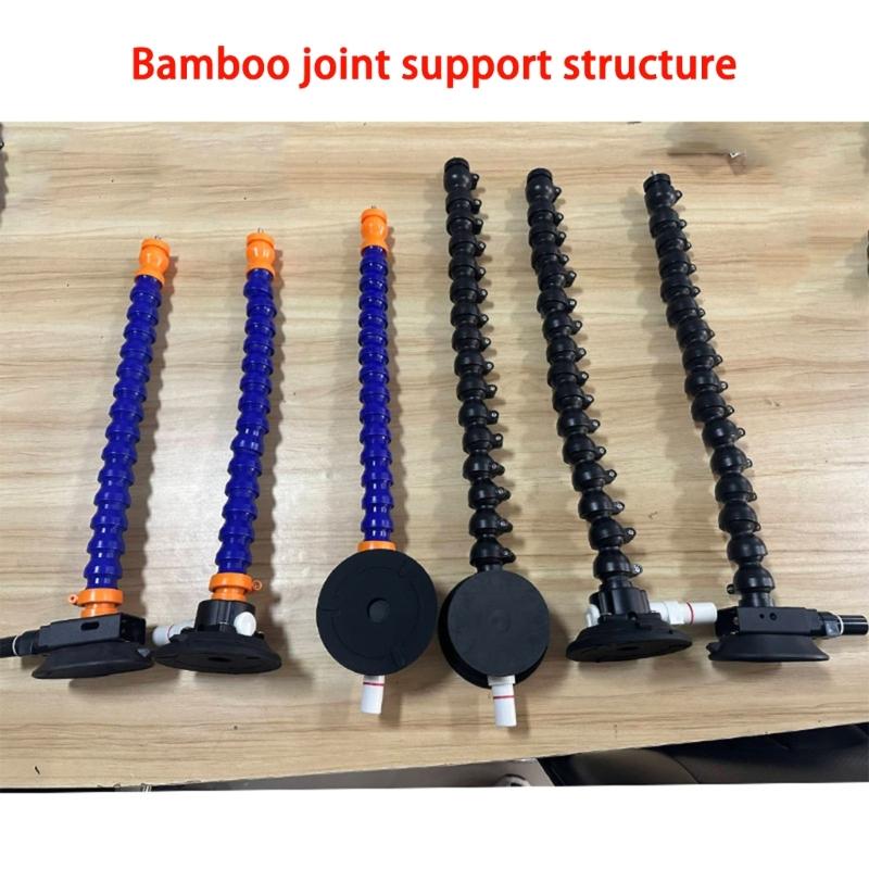 Plastic Car Dents Removal Set Dents Repair Tool White Suction Cup Mounts And Sturdy Magnetized Base Support