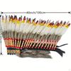 Native American Artificial Feather Headdress for Costumes Multipurpose
