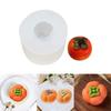 Persimmon/Peanut Silicone Molds Nonstick Mousses Cake Molds Cake Decorating Tool for Truffles Cheesecakes Easy To Clean