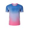 Sports Quick-Dry Short Sleeve T-Shirt Badminton Tennis Ping Pong Unisex Athletic Top Team Games