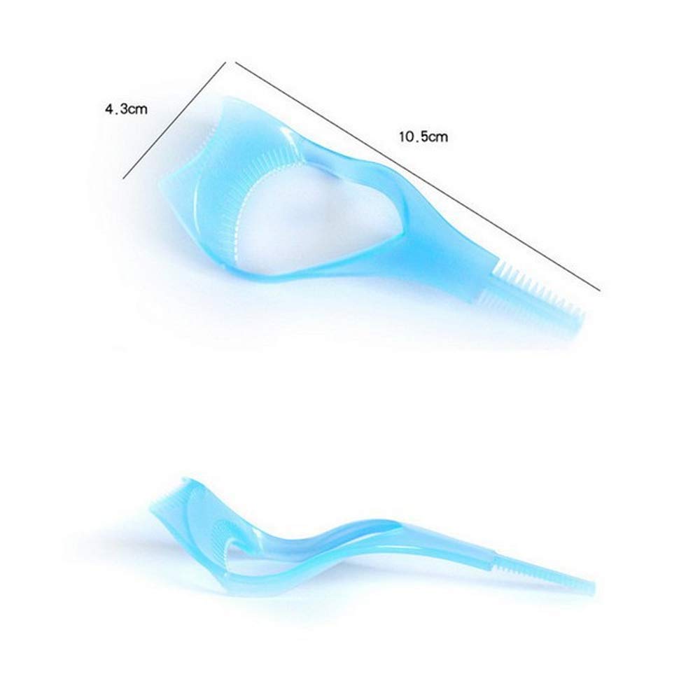 STK Mascara Guard Mascara Mascara Eyelash Beginner Set of Brush, Cover, Makeup, Women's, (Pink, 4)