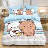 Cartoon Style Bear Bubu And Dudu Duvet Covers, Kids Bedding Set Quilt Cover Twin Full Bedroom Bed Decor For Teens Best Gifts