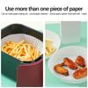 50 Parchment Paper for Baking 20cm Cookie Sheet Liner Disposable Cooking Grilling