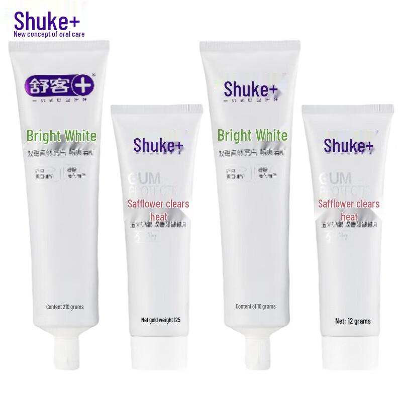 

Shuke Dual-Effect Whitening Toothpaste Value Pack