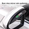 2pcs Carbon Car Rearview Mirror Rain Eyebrow Blocker Sun Visor For Skoda Octavia 2 3 Rapid Kodiaq Karoq Fabia Kamiq Superb MK3
