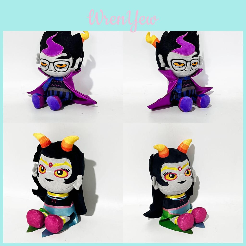 Peluche Homestuck Eridan Ampora Giocattolo Cartone Animato Anime Edizione da Collezione Per Fan