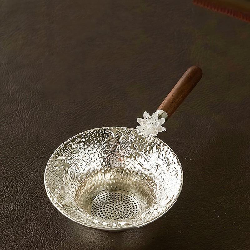 Mental Mesh Teesieb Edelstahl Filter Sieb Teegeschirr Spitze Tee Ablauf Nützliche Tee-Eier Küche Zubehör