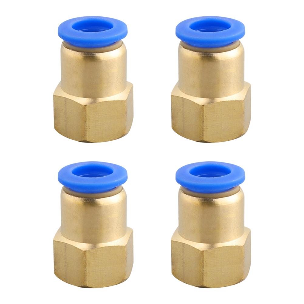 Robust Elbow Pneumatic Quick Connector for High Pressure Use with Multi Layer Sealing Technology and Smooth Flow Channels