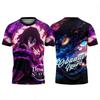Bandai Anime Demon Slayer T-shirt Nezuko Kamado Stampa 3D T-shirt da Uomo Casual Streetwear Fan di Anime Basata Su