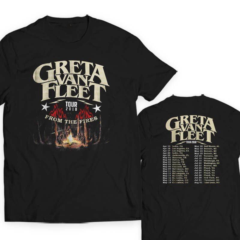 

GRETA VAN FLEET Tour Dates 2018 album tour T-Shirt S-5XL 3XL