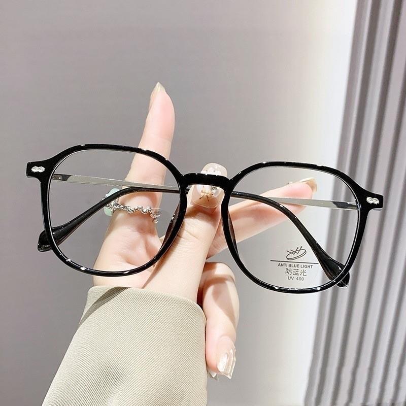 New ultra-light versatile plain reading glasses women's anti-blue light anti-fatigue ultra-light fashion reading glasses the elderly
