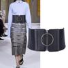 Slimming Body High Waist Dress Zipper Elastic Belt Wide Waist Belt Cummerbunds Female Waistband