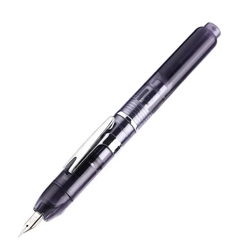 

Majohn A1/A2 LANBITOU 3088 Натискна перова ручка EF F 0.38MM 0.5MM, Небесно-блакитна Канцелярські товари Ділові товари Каліграфічні чорнильні ручки Open Nib F 0.5MM