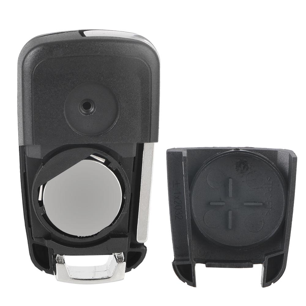 For OPEL/VAUXHALL Astra J Corsa E Insignia Zafira C 2009-2016 DIY Circuit Board 2/4 Buttons Car Remote Key 433MHz ID46 Chip