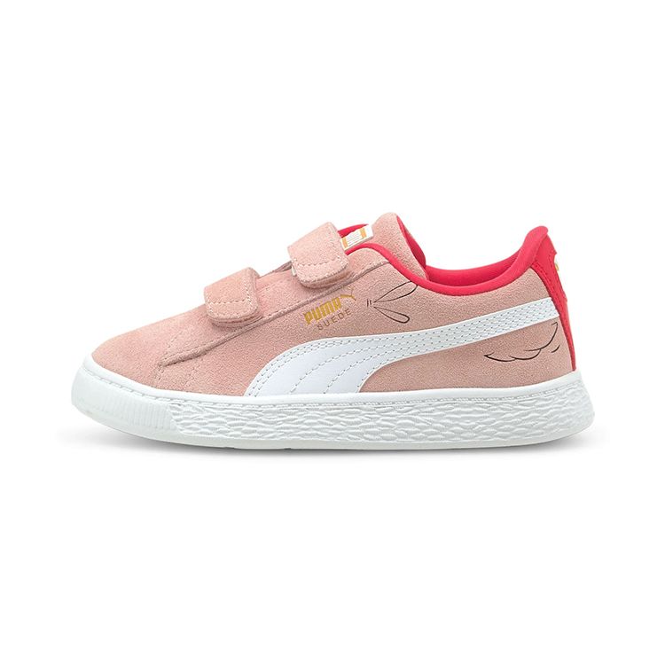 

Puma Замшевые кроссовки Lil Little Kid Bird Kids Pink Lotus White 380733-03 31
