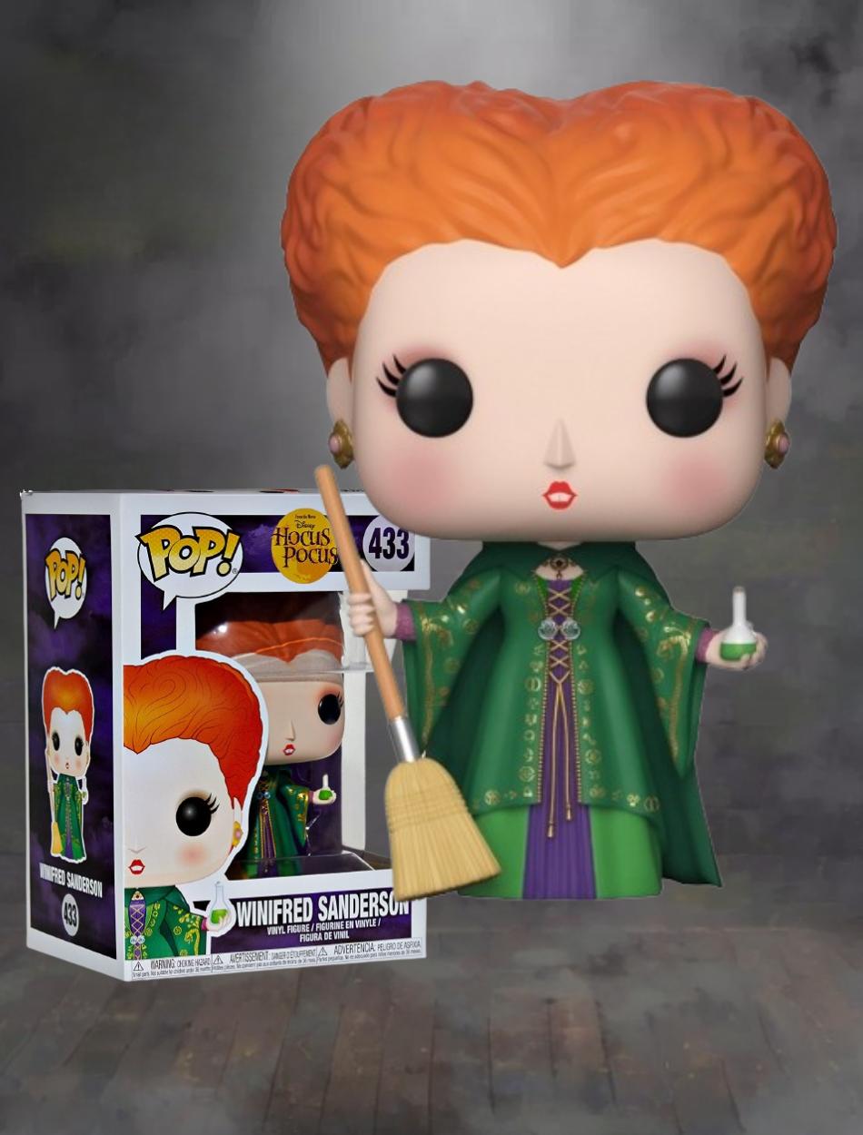 

Фігурка Funko Pop Фанко Поп Уініфред Сандерсон Winifred Sanderson Hocus Pocus Фокус Покус 10см 433 10 зелений