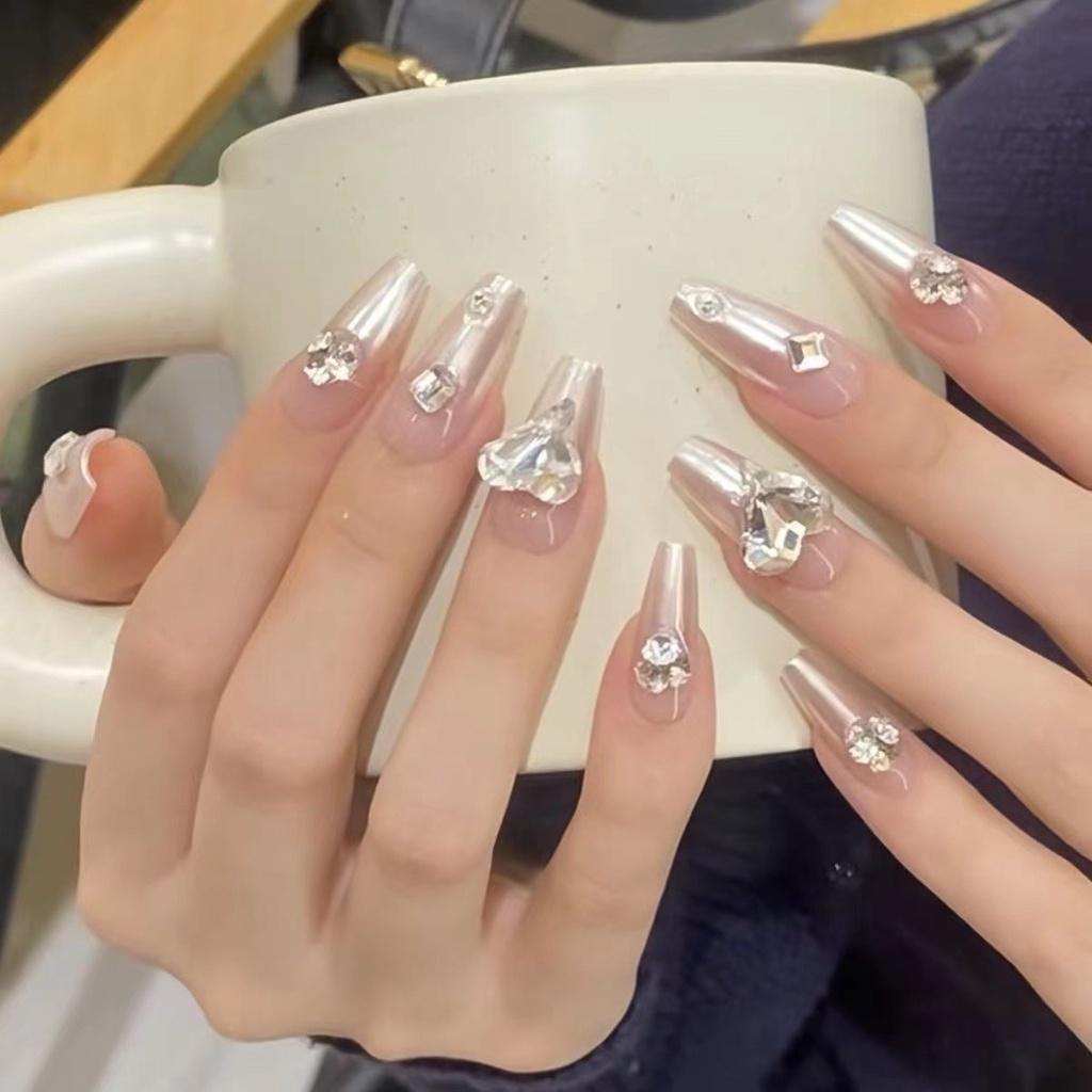 

Носимые наклейки для ногтей, ювелирные украшения любви, съемные и универсальные наклейки для ногтей S