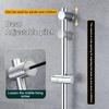 304 Stainless Steel Shower Slide Bars Adjustable Shower Slide Bar Bath Handheld Shower Rail No Punching Shower Lifter