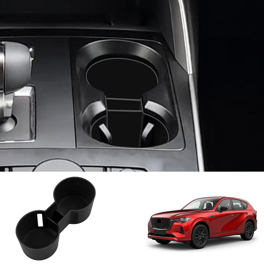Fucaten Fits Mazda CX-60 (September 2022) CX-80 (2024~) Car Console Box Console Tray Drink