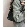 Silver Ladies Bag New Niche Portable Chain Baguette Underarm Bag High End All Match One Shoulder Messenger Bag