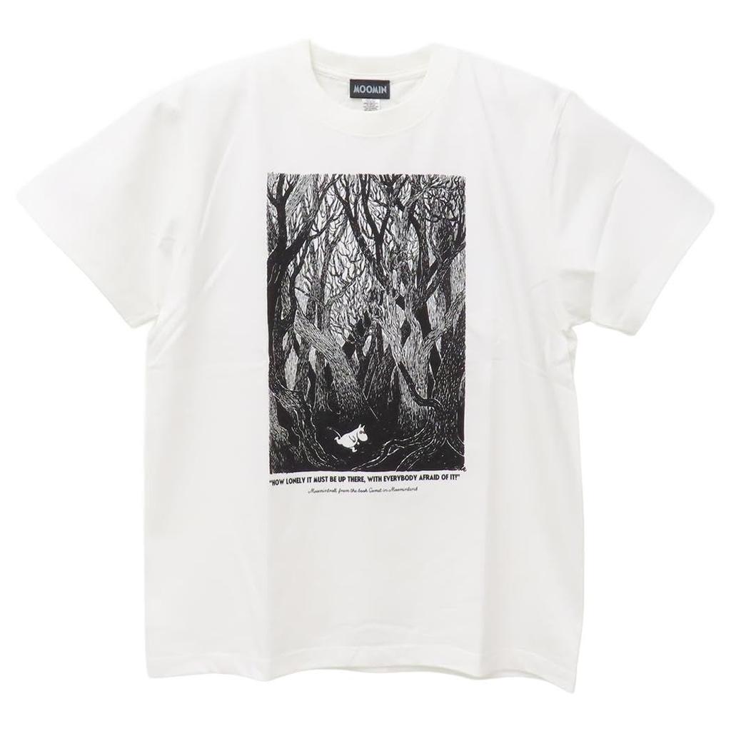 Moomin Premium T-Shirt Comet White Medium