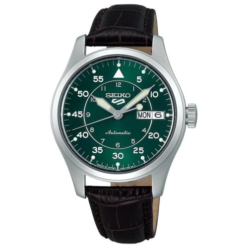 

Five Sports FIELD Mid Size Sports/Suits Style Automatic Watch (with Manual Winding) SBSA203 Men s Brown