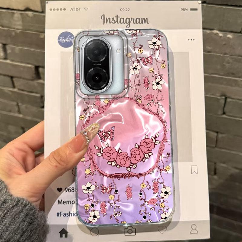Cartoon Cat Love Heart Girls Case For Xiaomi Redmi 14C 13C 10 9A 9C Note 14 13 12 11 10S 9 8 Pro Plus A5 A4 A3 A2 A1 Funda Cover