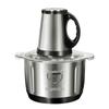 Compact Stainless Steel Meat Grinder and Blender with Dumpling Filling Feature