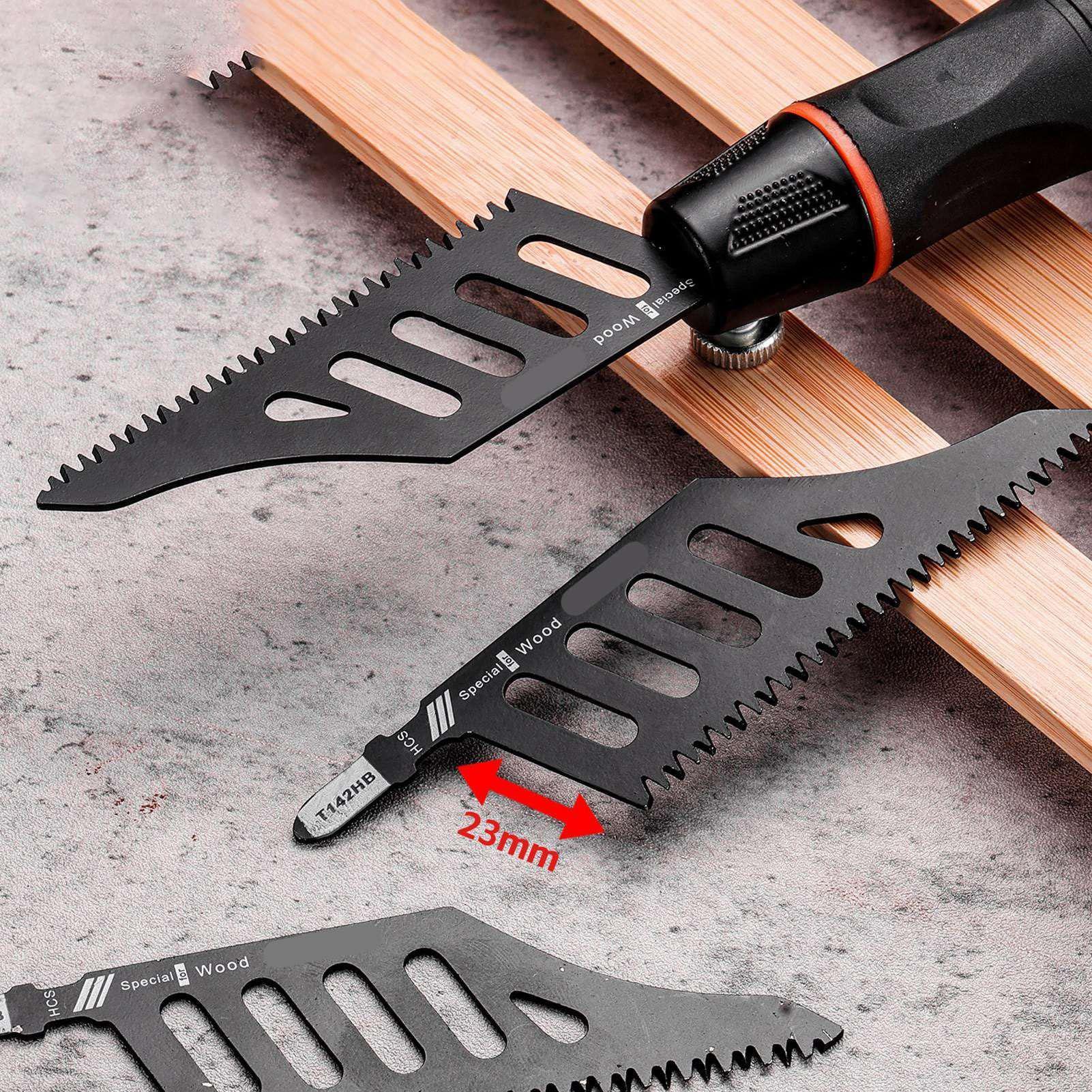 

Jigsaw Cutter with Handle Carbon Steel Tool Cutting 5pieces Cutting Jigsaw for Carpentry Home Professional Workshop Metalworking CN