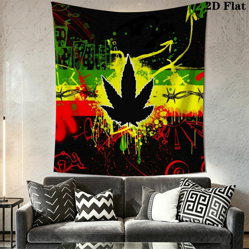 Bob Marley Legend Style Tapestry Wallmounted Background Cloth Christmas Gift Background Wall Hanging Cloth Atmospheric Background Cloth