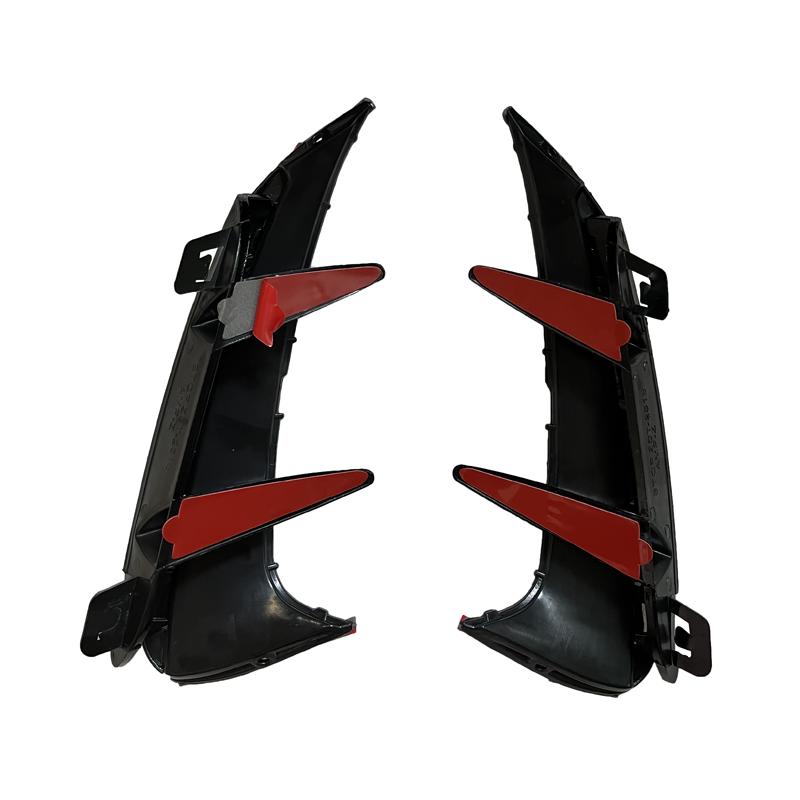 Fit For Mercedes-Benz Accessories CLA W177 Hatchback A45 A35 A180 A200 A220 AMG 2019+ Rear Bumper Spoiler Side Canard Air Vent C