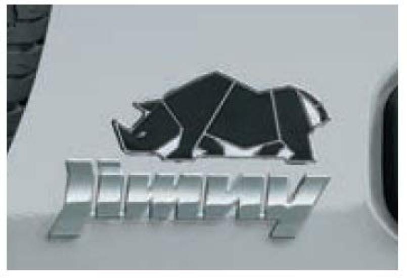 Genuine Suzuki Jimny Jimny Sierra Deco Sticker Sai Emblem JB64W JB74W Dealer Option Item